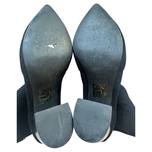 Jeffrey Campbell Final black sock booties – pointed toe, block heel, size 8.5 - Picture 5 of 13